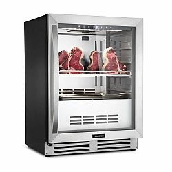 Klarstein Steakhouse Pro 98, lednice na zrání masa, 98 l, 1 zóna, 1-25 °C, dotykové ovládání, panoramatické okno