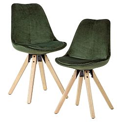 Sada Jídelních Židlí Zelená