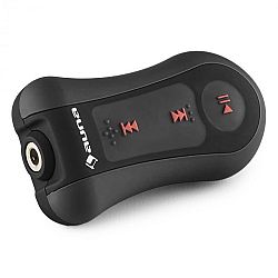 Auna Hydro 8, černý, MP3 přehrávač, 8 GB, IPX-8, vodotěsný, úchytka, včetně sluchátek