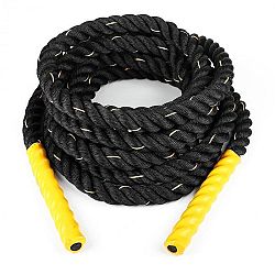 Capital Sports Klarfit Monster-Rope žluté, lano 9 m, 3,8 cm, nylon