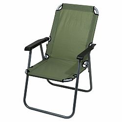Cattara Židle kempingová skládací LYON tmavě zelená