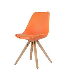 Jídelní židle LADY oranžová