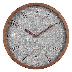 Karlsson 5823GY Designové nástěnné hodiny pr. 35 cm