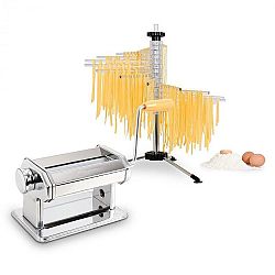 Klarstein Pasta Set, zařízení na přípravu těstovin, ušlechtilá ocel & Sušička těstovin Verona