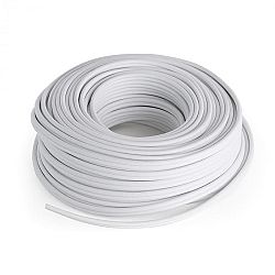 Numan reproduktorový kabel – CCA, bílý, hliník-měď, 2 x 2,5 mm2, 30 m