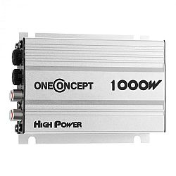 OneConcept 4-kanálový zesilovač Auna s výkonem 600 W pro auta