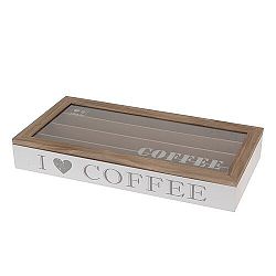 Orion Box dřevěný na kapsle Coffee