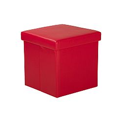 Sedací úložný box červený