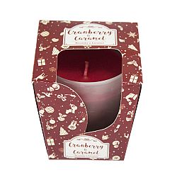 Vonná svíčka Cranberry & Caramel, 100 g